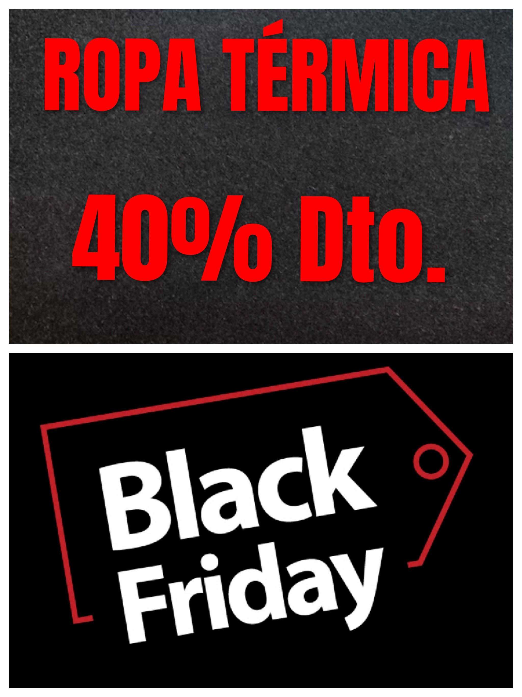 OFERTAS ROPA TERMICA